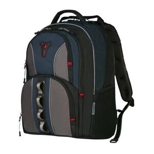 Wenger Swiss Cobalt 16 Laptop Backpack Blue‎ Black GA-7343-06F00 27343060 NWT